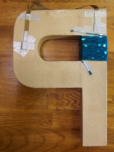 cardboard_letter_P_wreath3