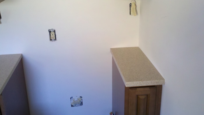counter top install