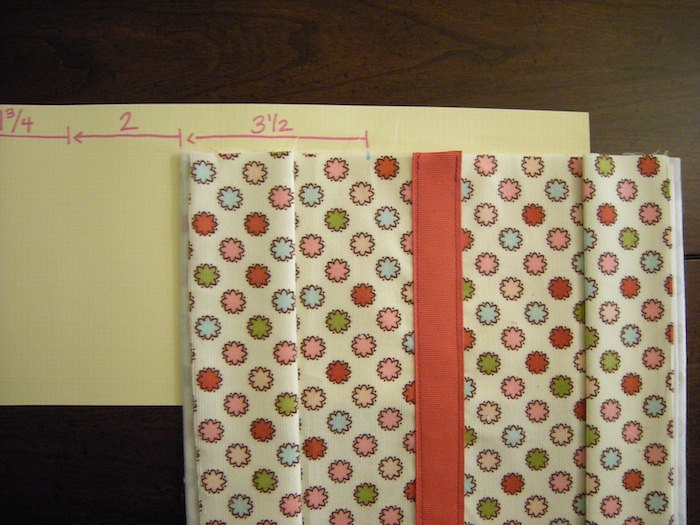 Fabric Book Cover Tutorial • a case of the Crafties