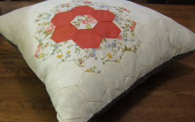 Hexagon pillow case