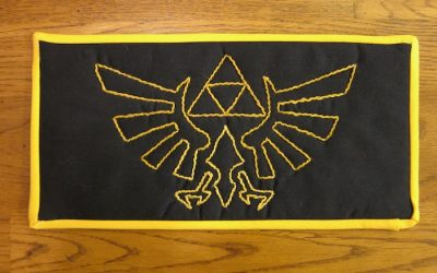 zelda crest mug rug