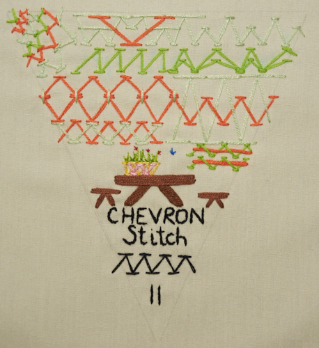 TAST: chevron stitch