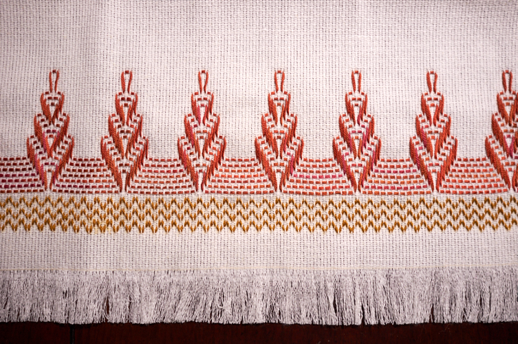 Swedish Huck Weaving