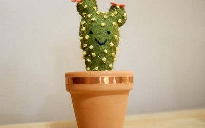 more mini felt cacti