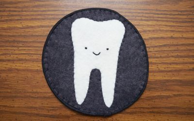 Toothy Felt Coaster