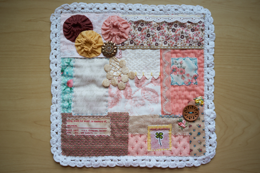 Slow Stitching - a case of the Crafties