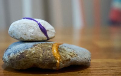 Kintsugi stones