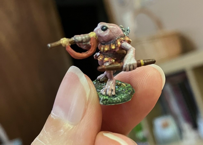 Painting Miniatures - a case of the Crafties