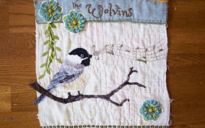 Chickadee Wall Hanging