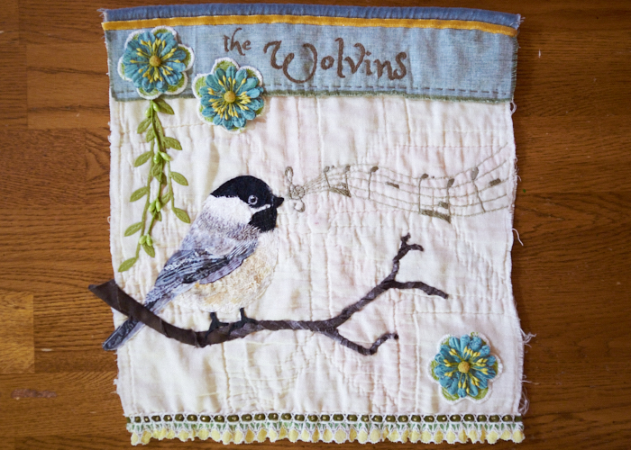 Chickadee Wall Hanging