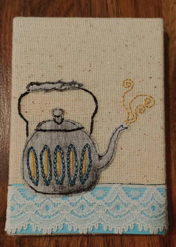 Stamp + Embroidery Kettle