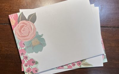 Recycled calendar envelopes